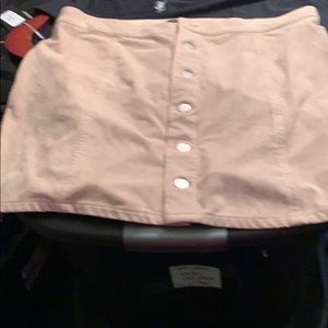 Express suede mini skirt size 14